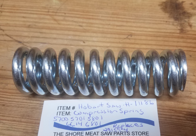 Hobart Saw 5700 5701 5801 6614 6801 Compression Spring Replaces 291594