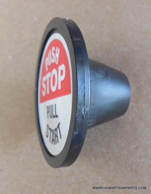 Start/Stop Switch w Label for Hobart 6614 Meat Saws. Replaces 290885